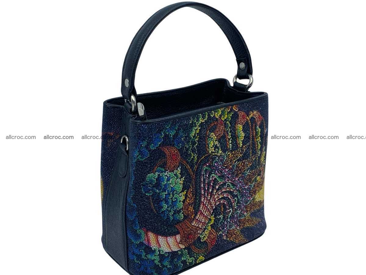 Stingray leather bag 2582 Foto 9