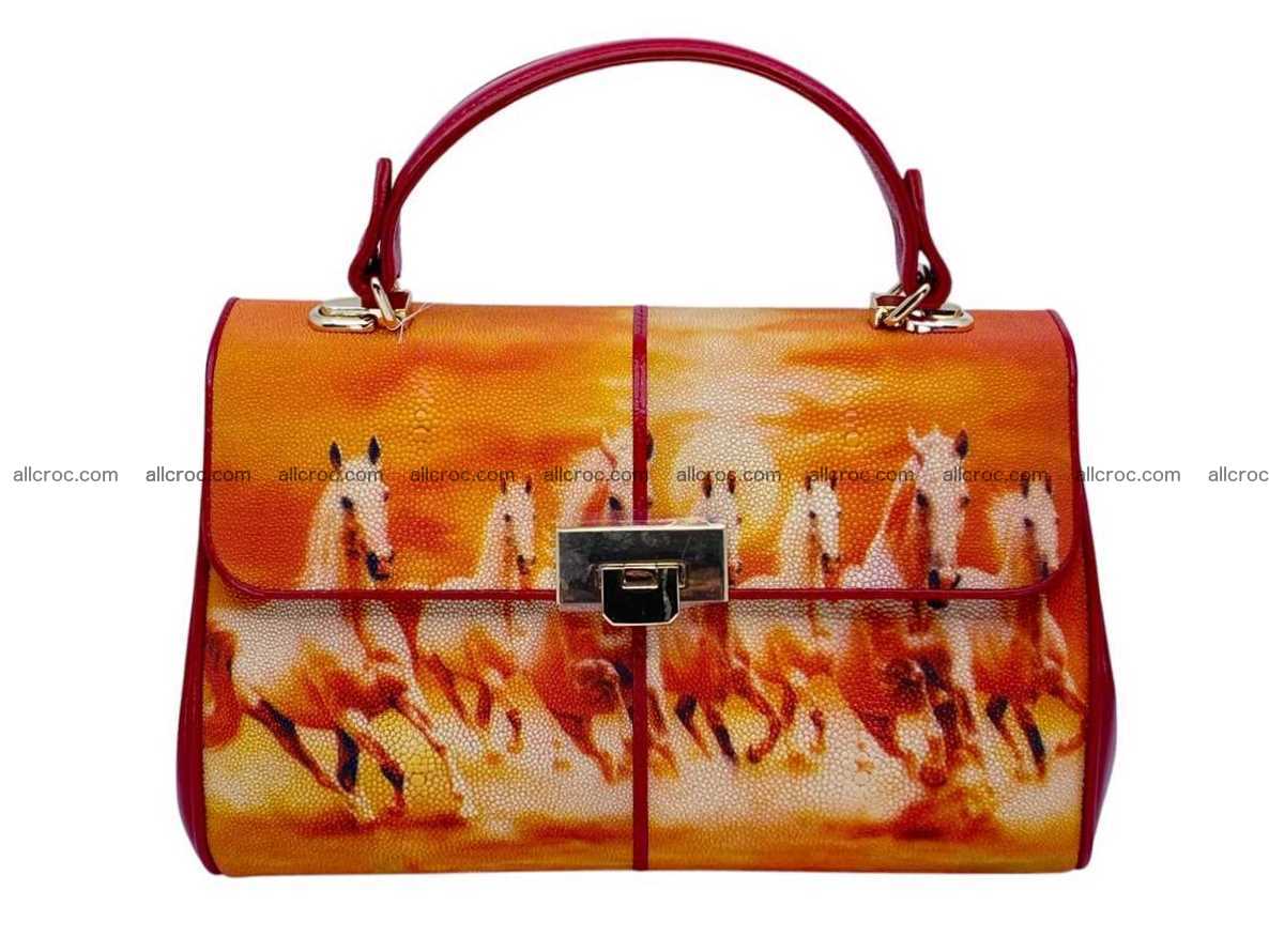 Stingray leather bag 2598 Foto 0
