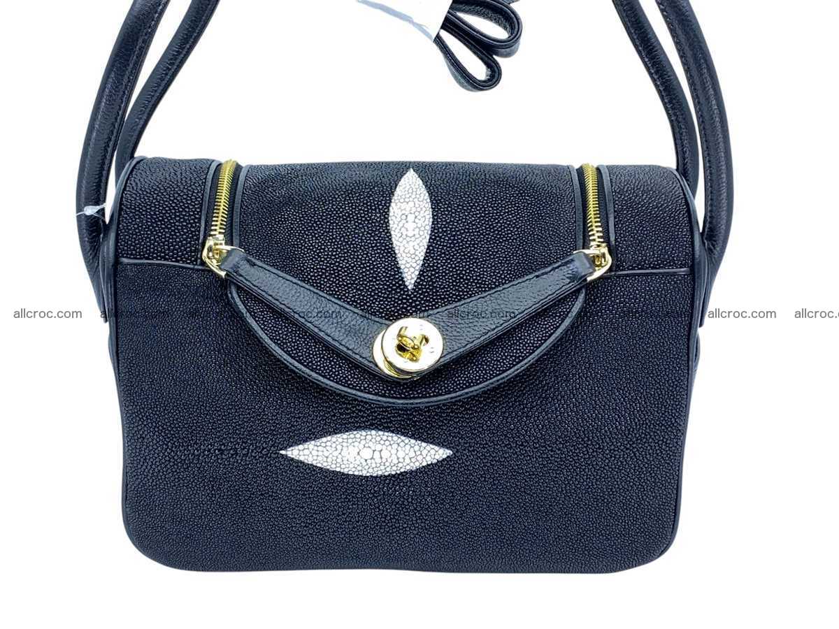 Stingray leather bag Hermès Lindy style 2543 Foto 1