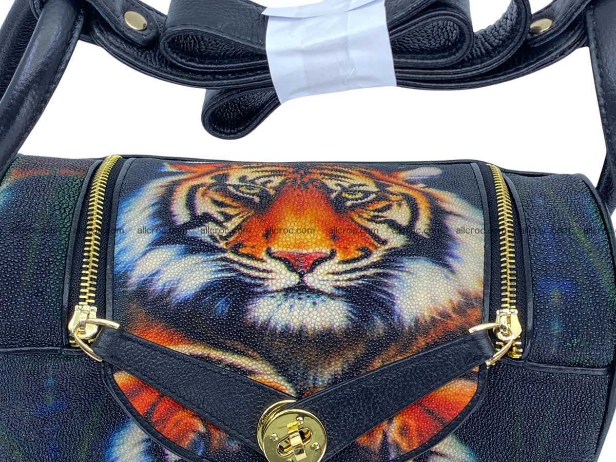 Stingray leather bag Hermès Lindy style 2537 Foto 2