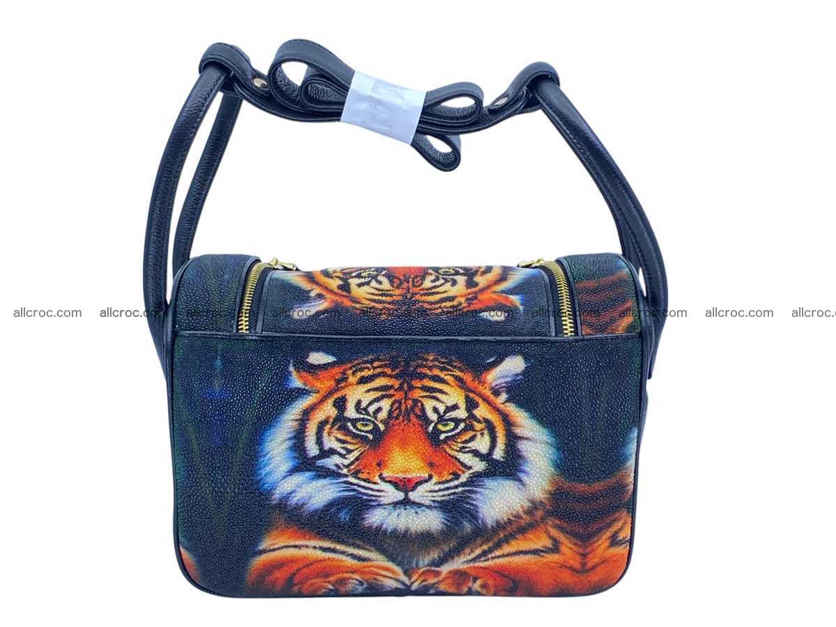 Stingray leather bag Hermès Lindy style 2537 Foto 5