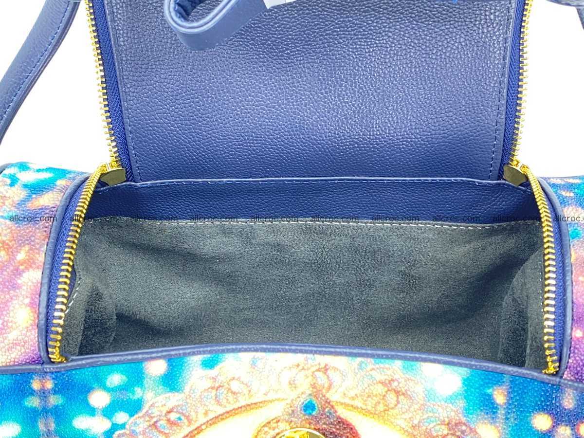 Stingray leather bag Hermès Lindy style 2536 Foto 21