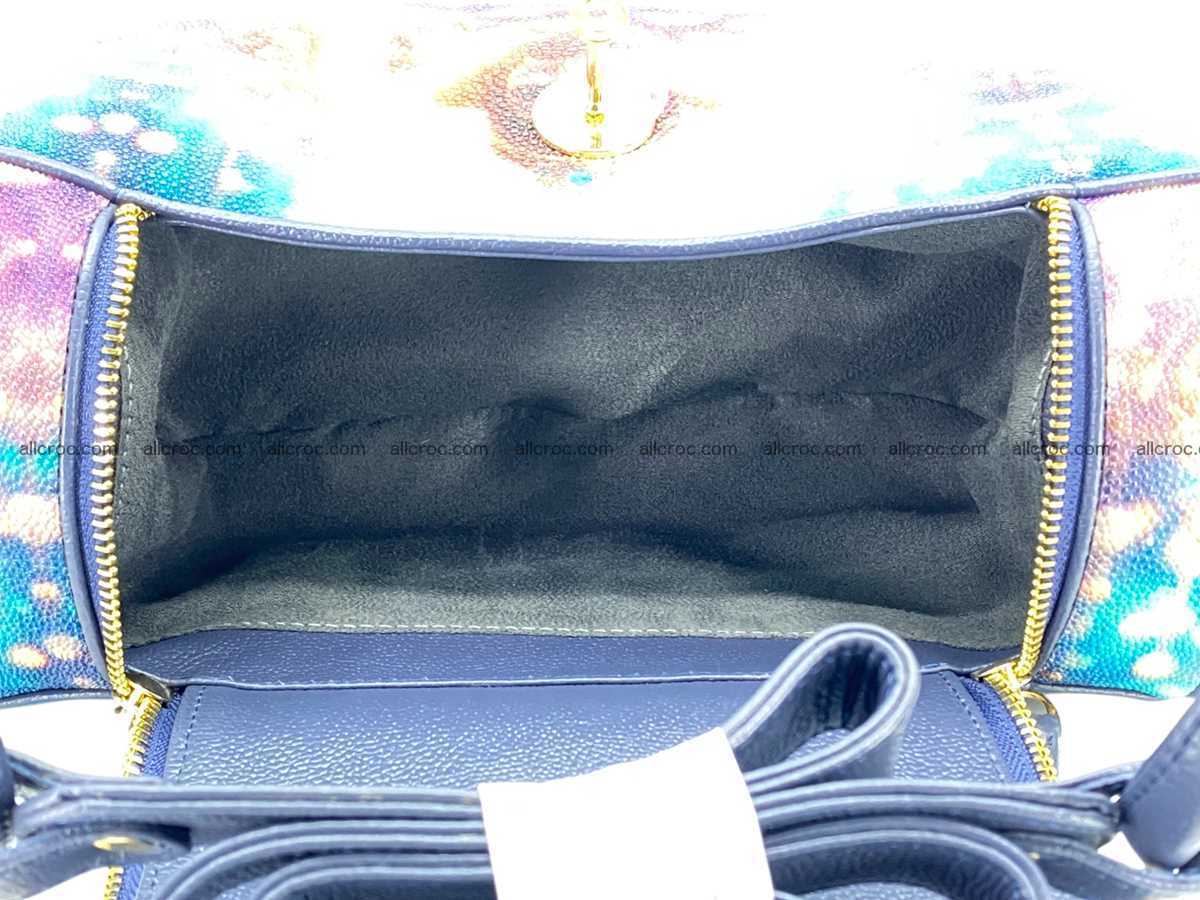 Stingray leather bag Hermès Lindy style 2536 Foto 22