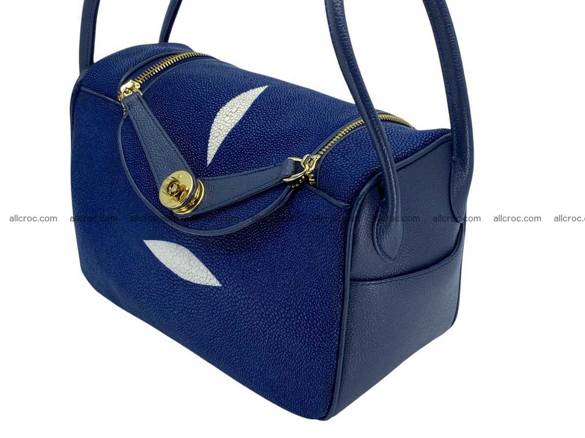 Stingray leather bag Hermès Lindy style 2542 Foto 3