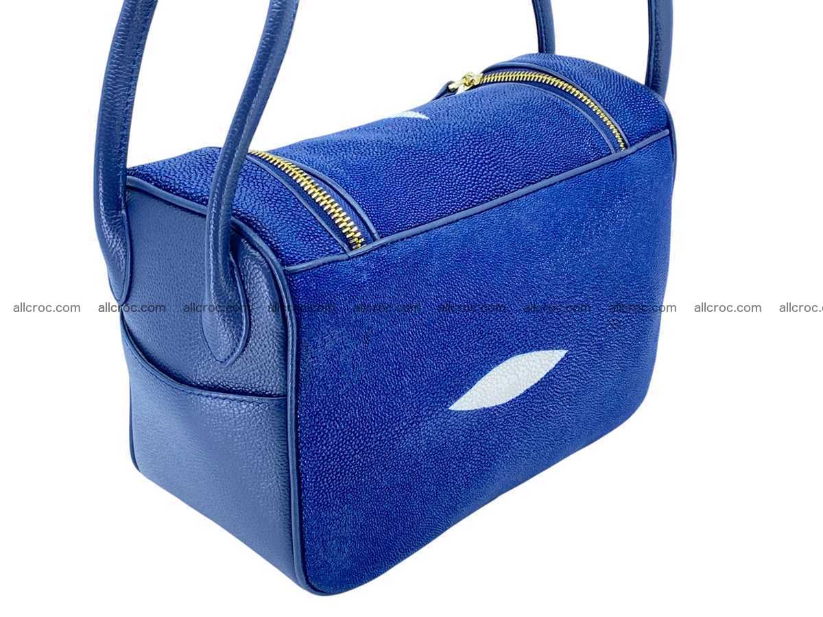 Stingray leather bag Hermès Lindy style 2542 Foto 5