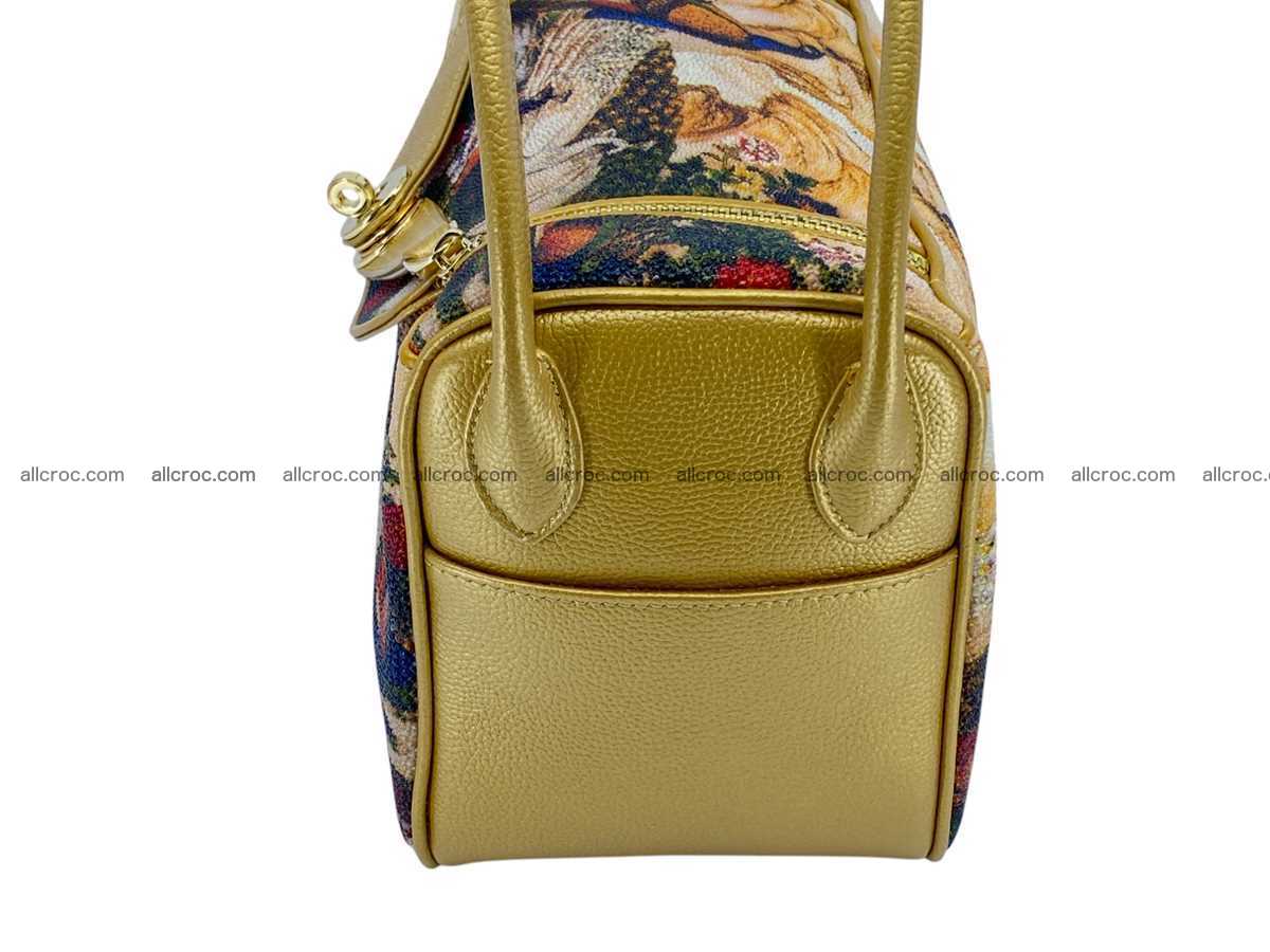 Stingray leather bag Hermès Lindy style 2541 Foto 4