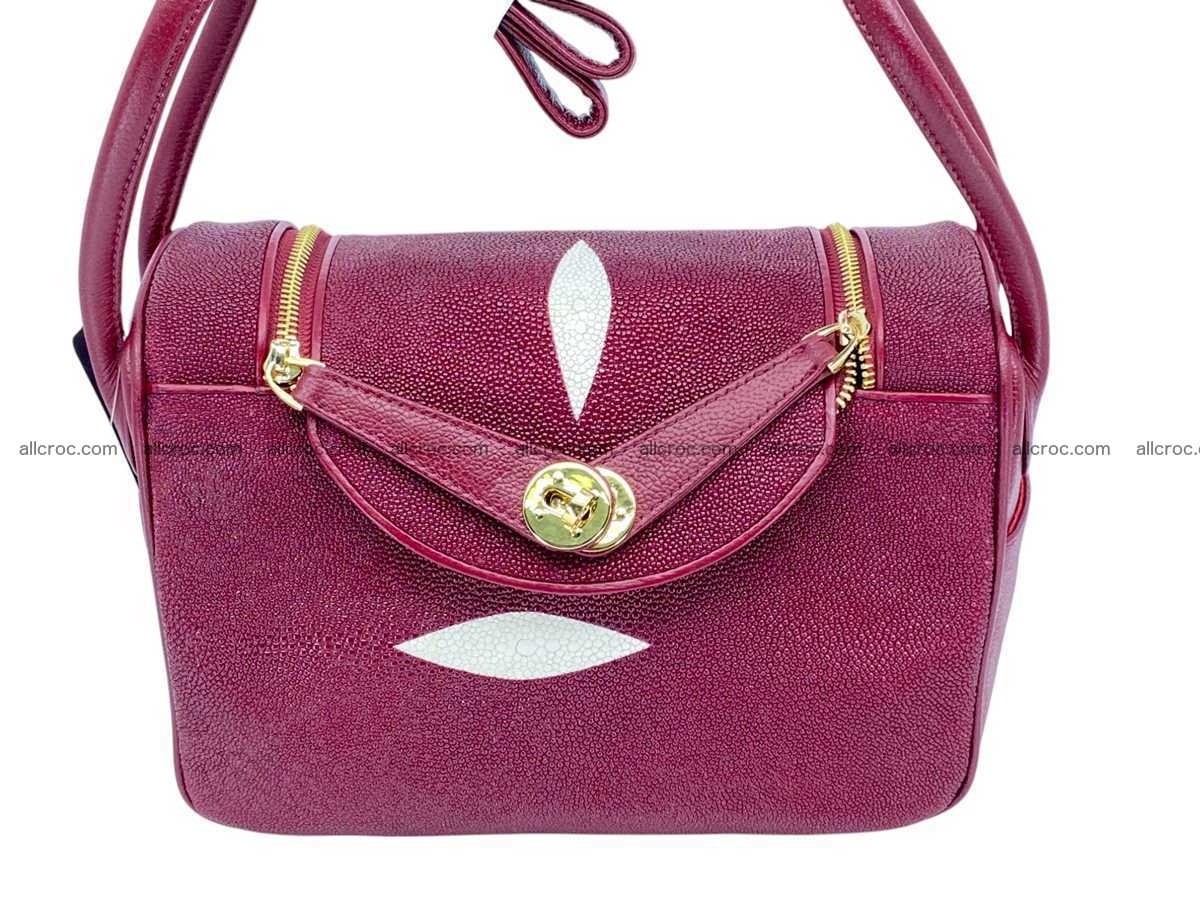 Stingray leather bag Hermès Lindy style 2544 Foto 1