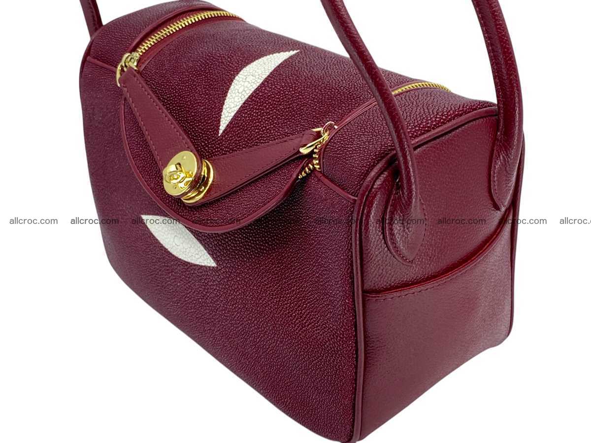 Stingray leather bag Hermès Lindy style 2544 Foto 2