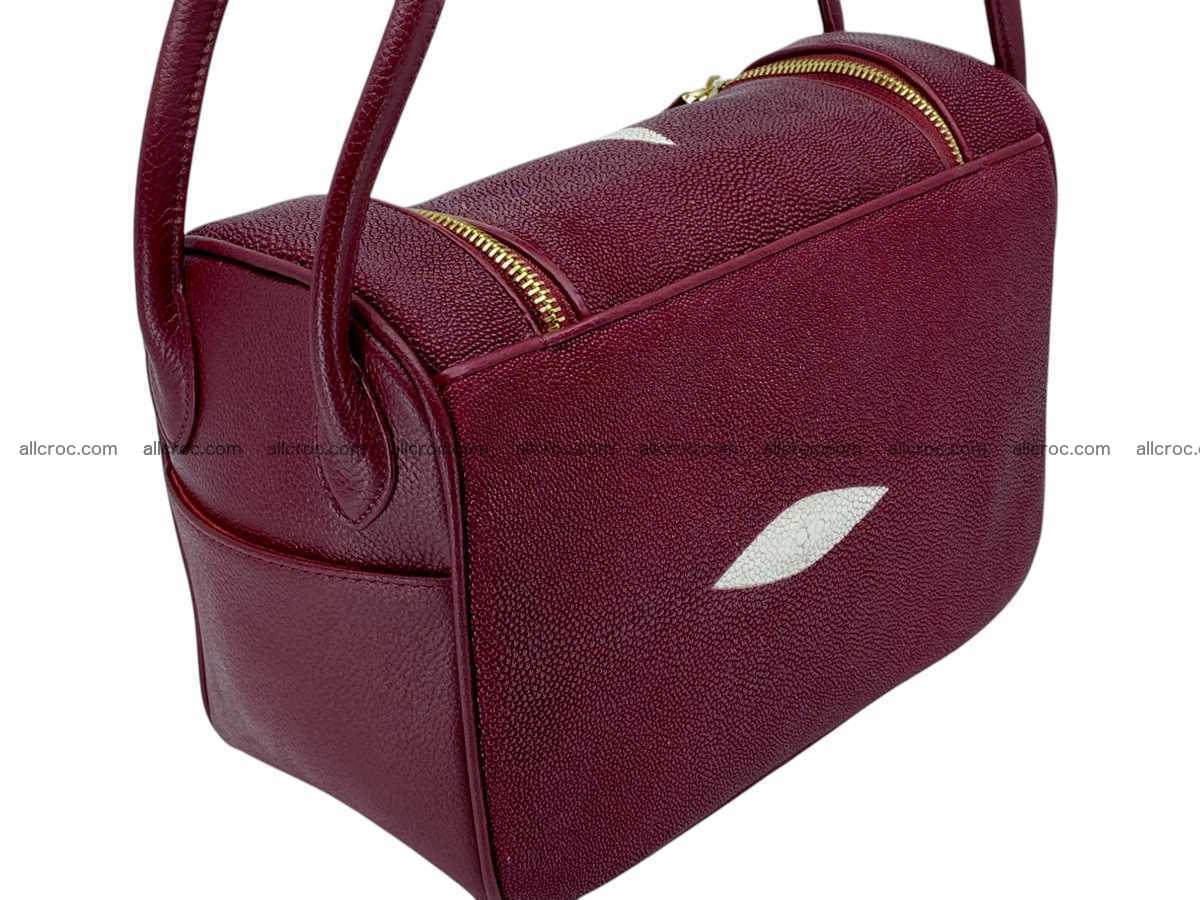 Stingray leather bag Hermès Lindy style 2544 Foto 4