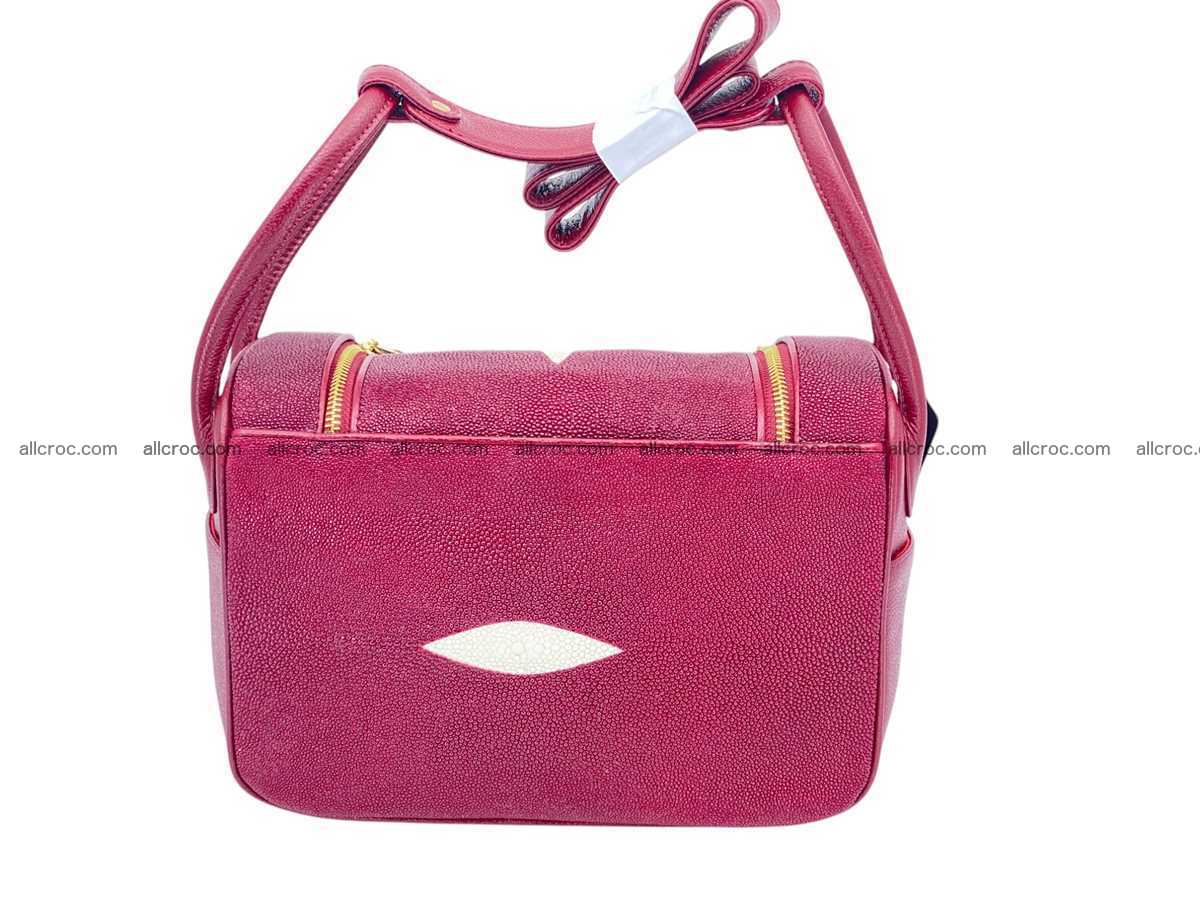 Stingray leather bag Hermès Lindy style 2544 Foto 5
