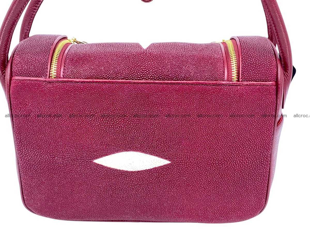 Stingray leather bag Hermès Lindy style 2544 Foto 6