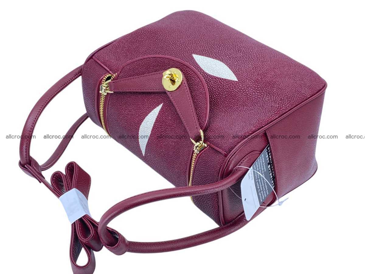 Stingray leather bag Hermès Lindy style 2544 Foto 10