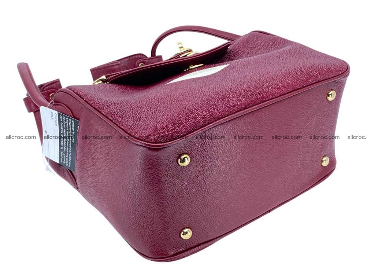 Stingray leather bag Hermès Lindy style 2544 Foto 12