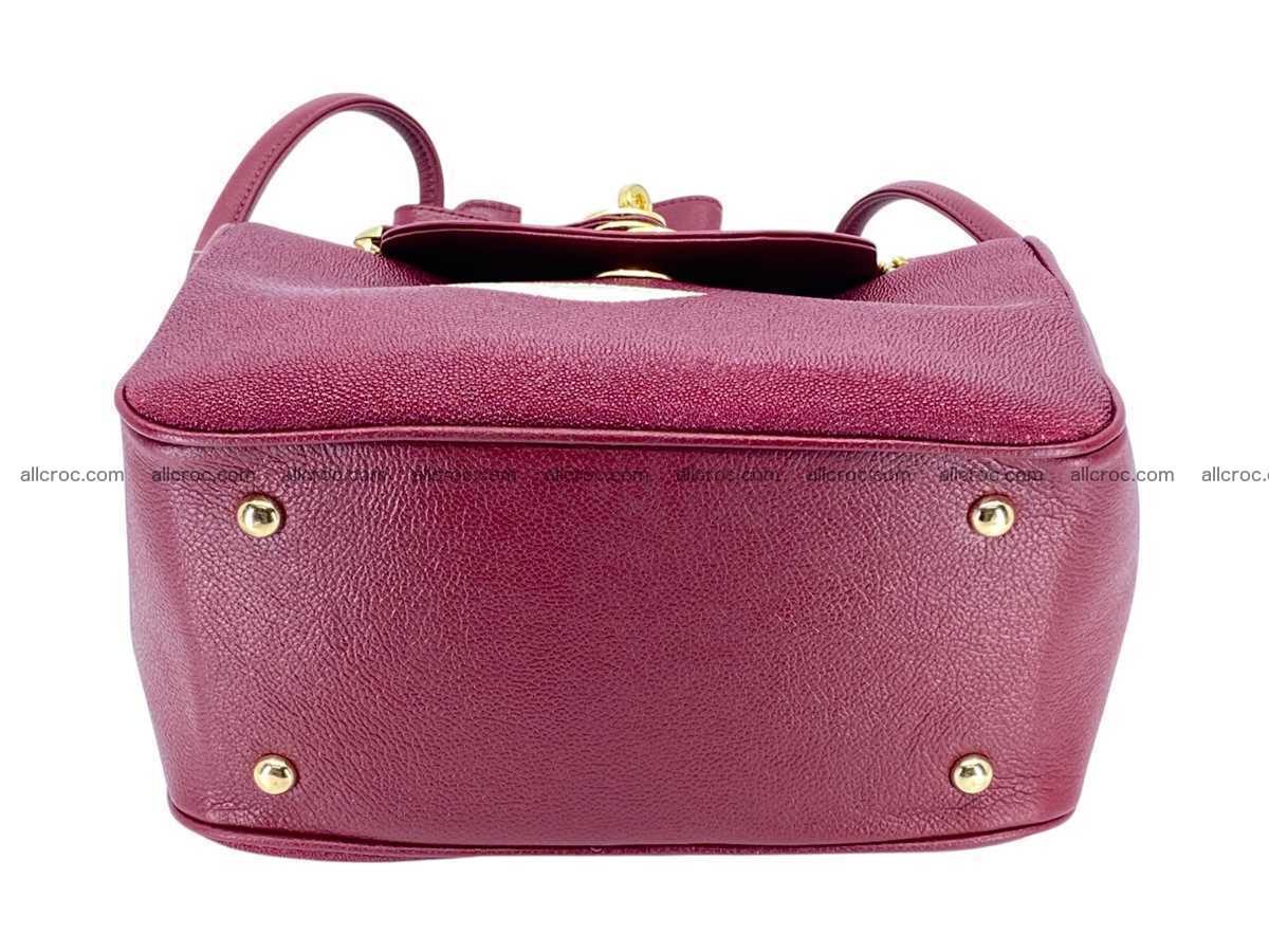 Stingray leather bag Hermès Lindy style 2544 Foto 13