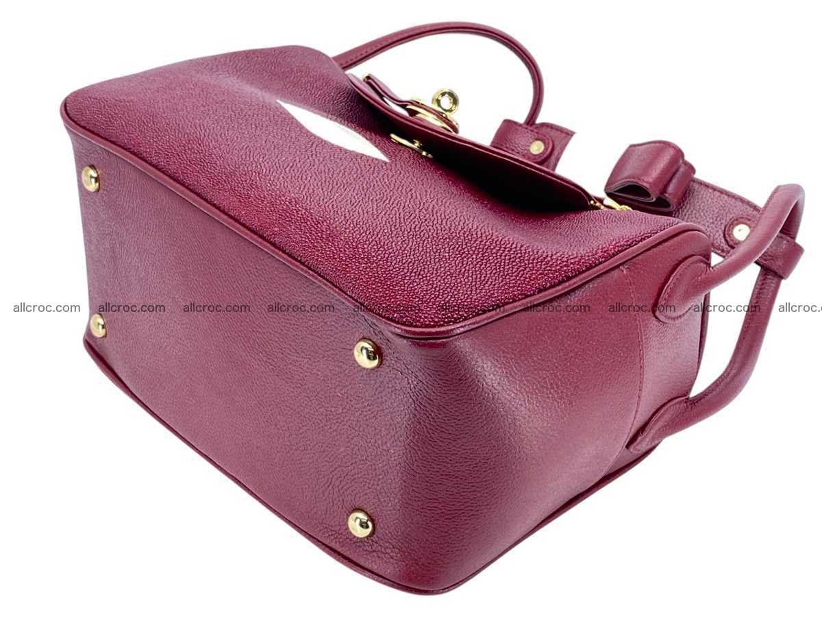 Stingray leather bag Hermès Lindy style 2544 Foto 14
