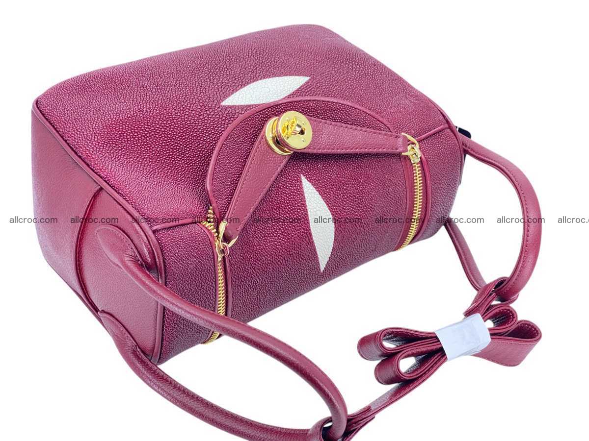 Stingray leather bag Hermès Lindy style 2544 Foto 16