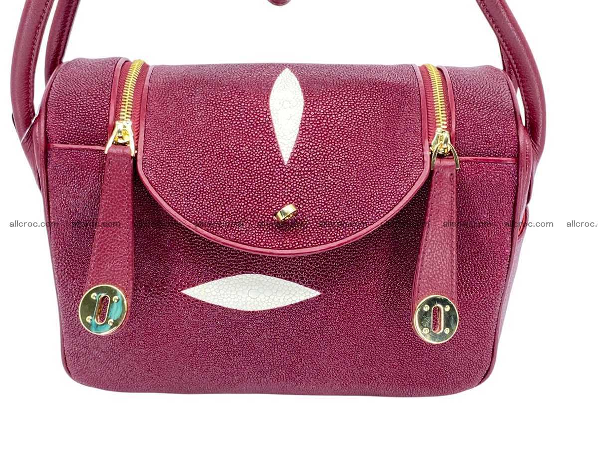 Stingray leather bag Hermès Lindy style 2544 Foto 19