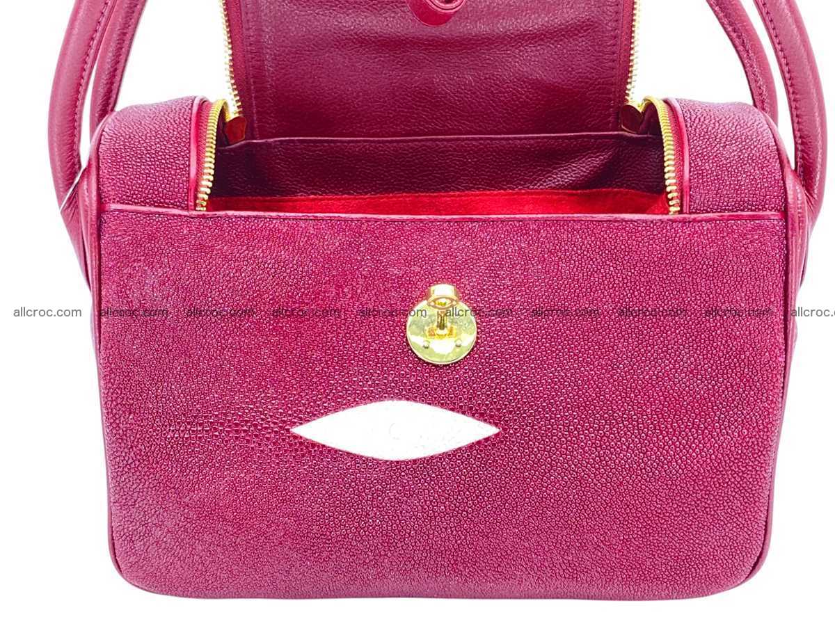Stingray leather bag Hermès Lindy style 2544 Foto 20