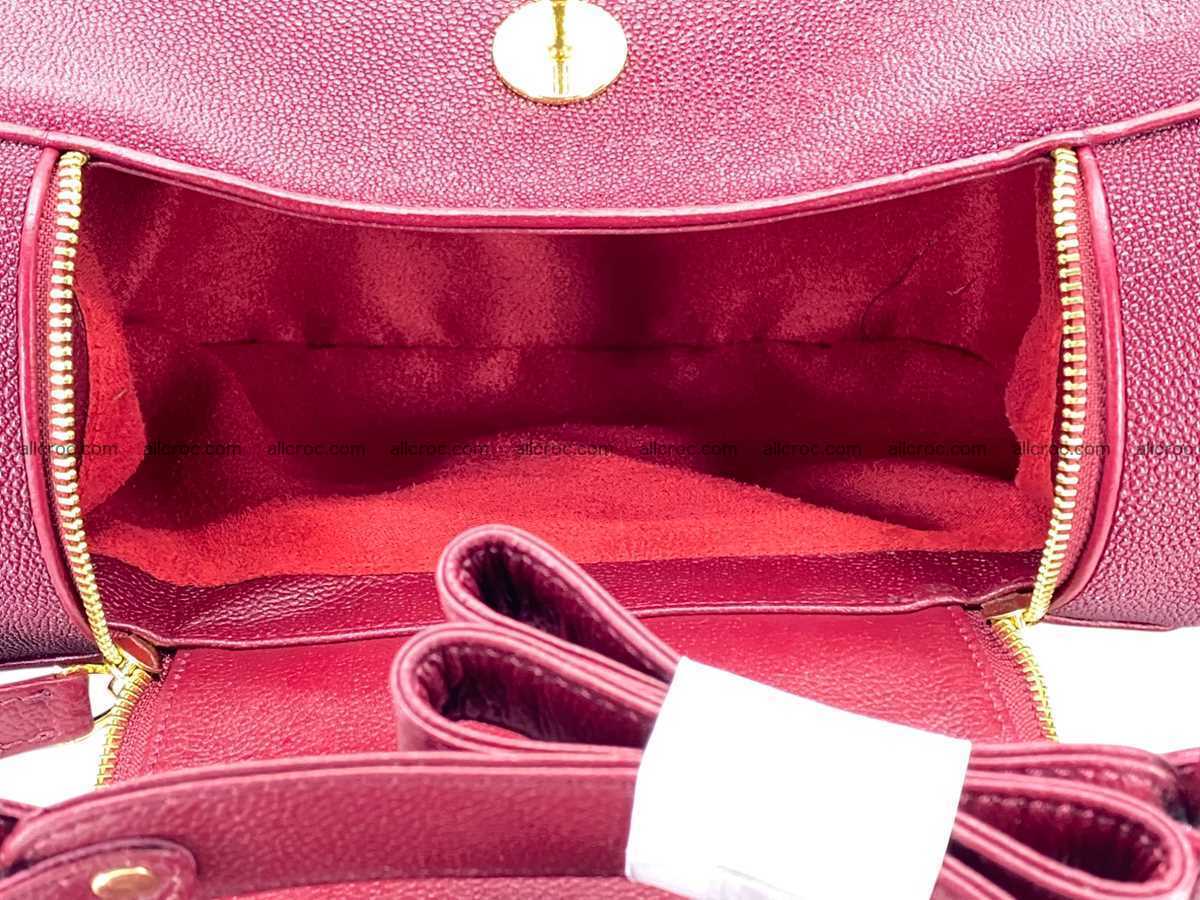 Stingray leather bag Hermès Lindy style 2544 Foto 26