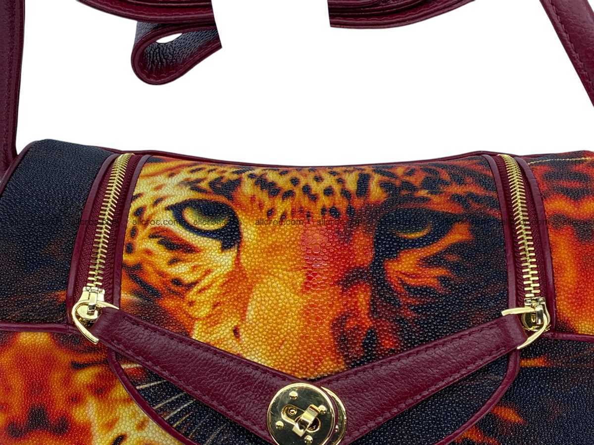 Stingray leather bag Hermès Lindy style 2538 Foto 2