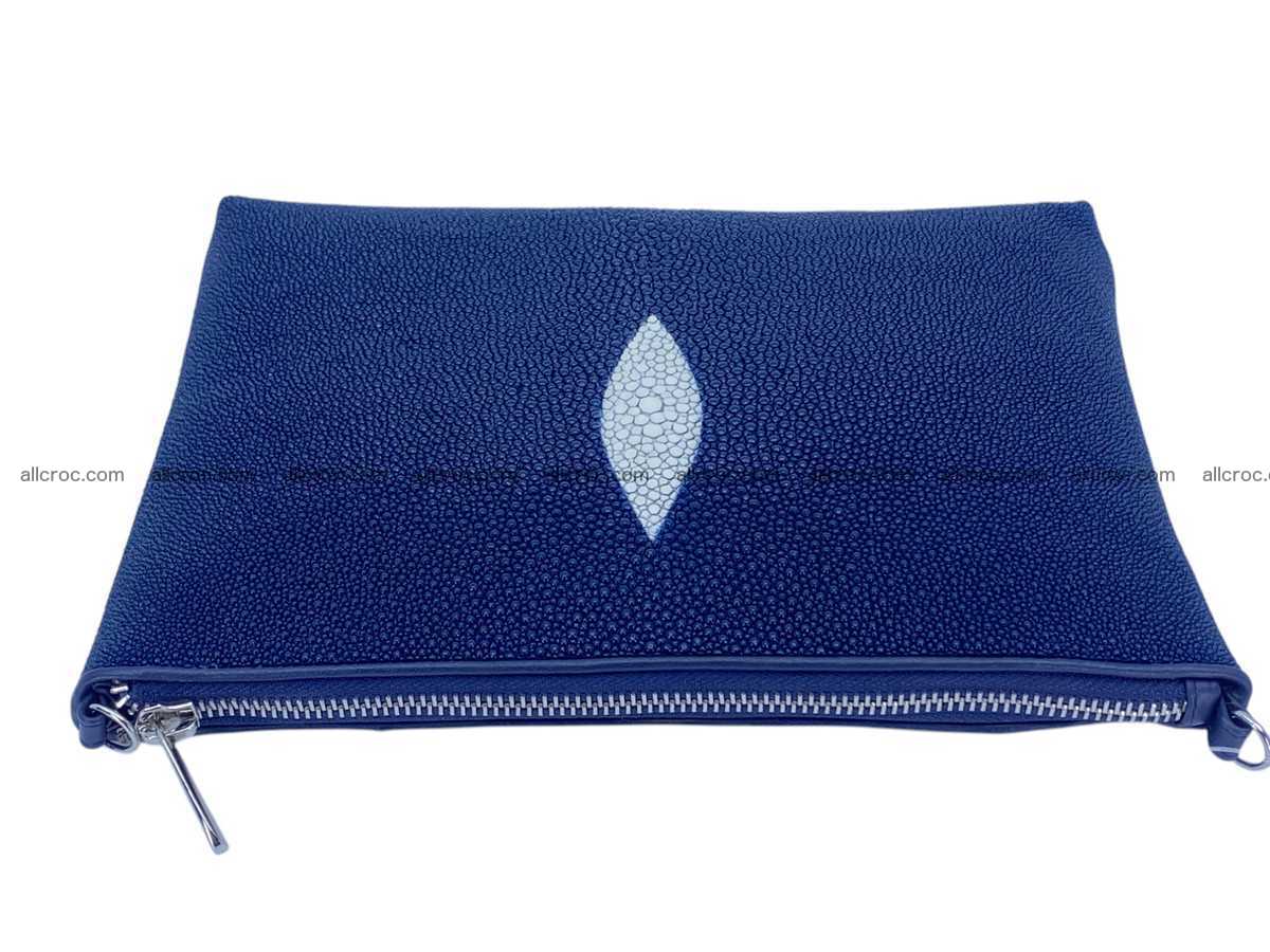 Stingray leather clutch 2607 Foto 3