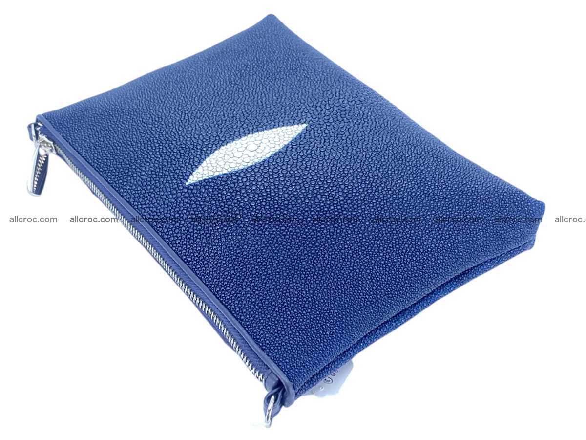 Stingray leather clutch 2607 Foto 4
