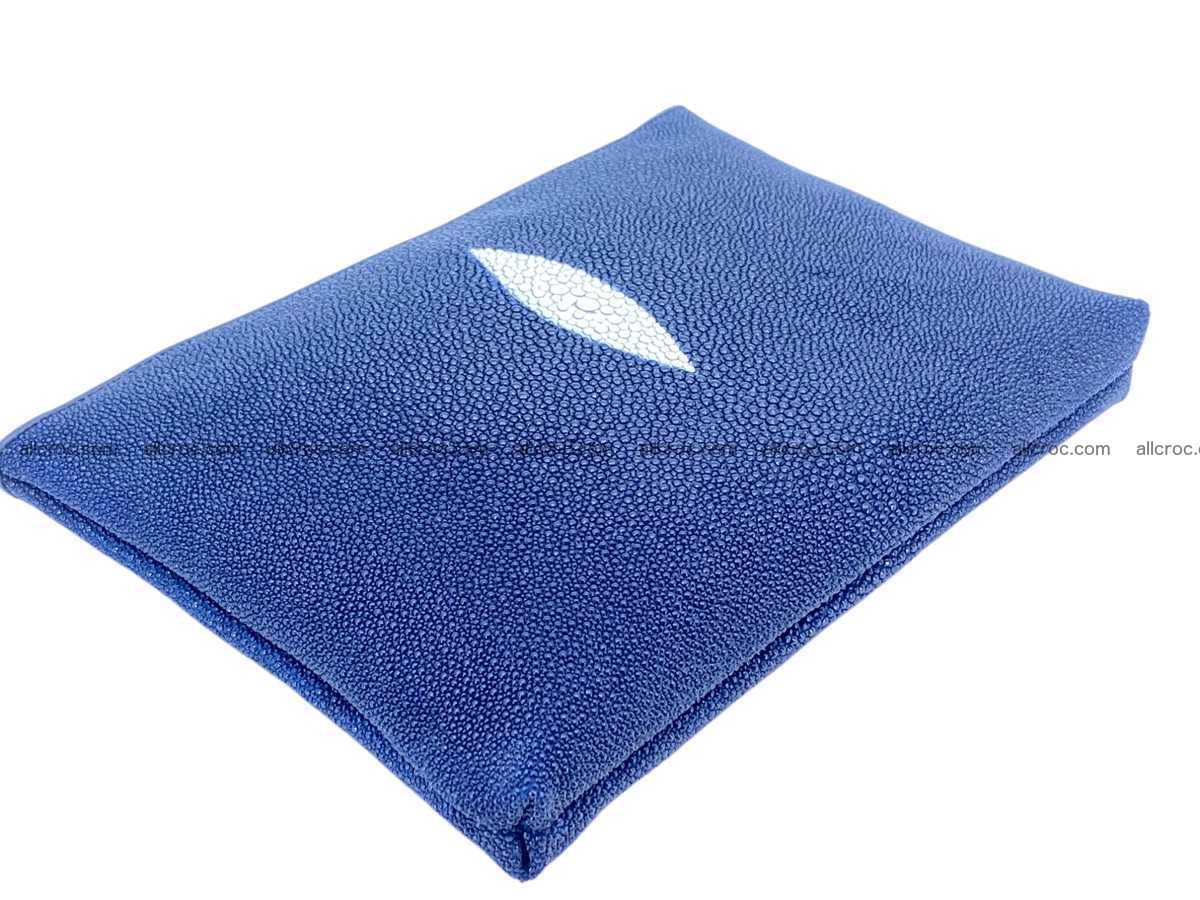 Stingray leather clutch 2607 Foto 6