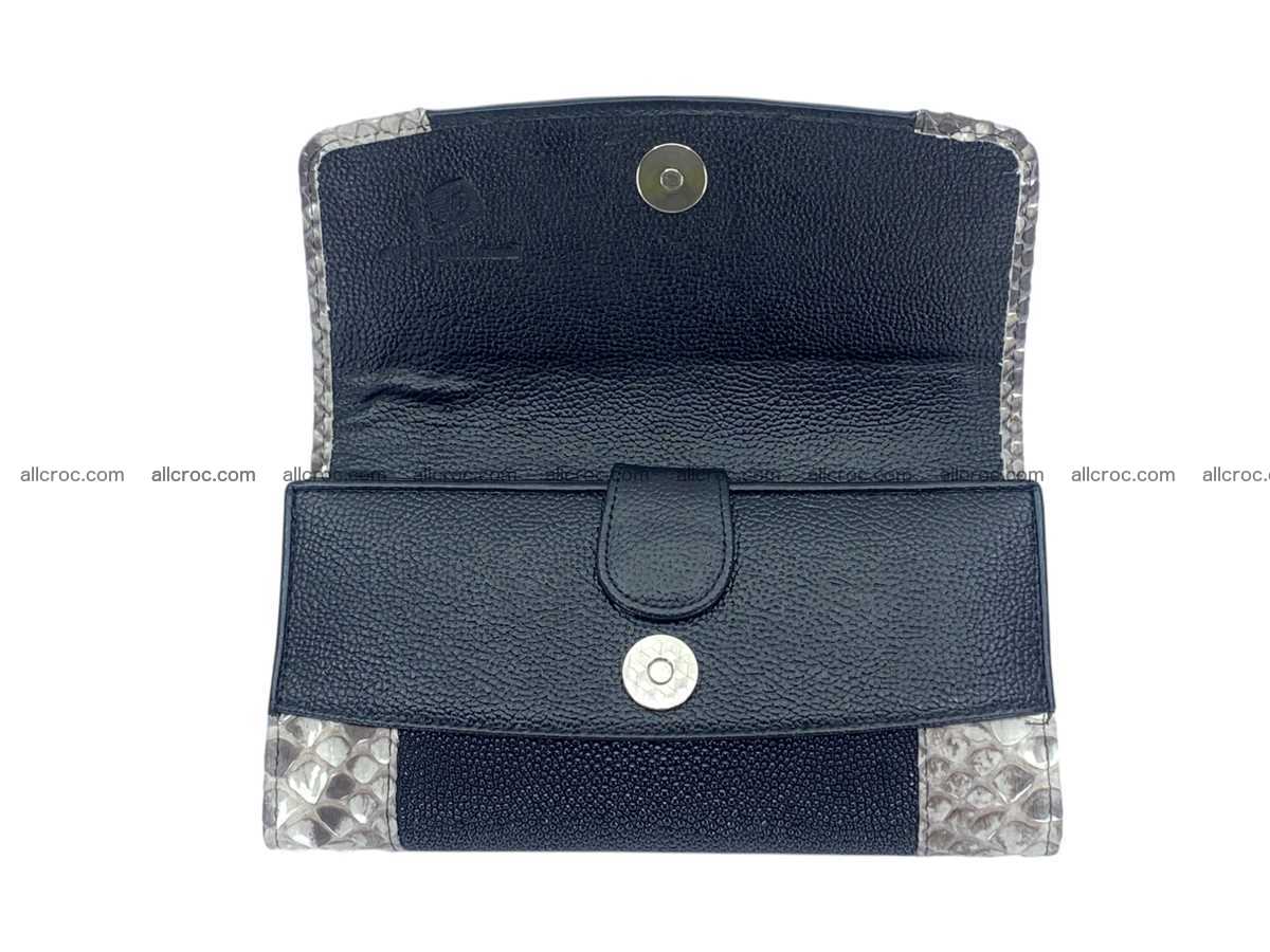 Stingray leather long wallet 2608 Foto 7