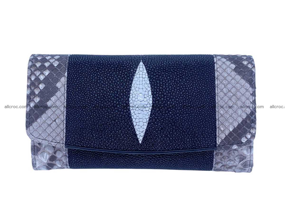 Stingray leather long wallet 2608 Foto 0