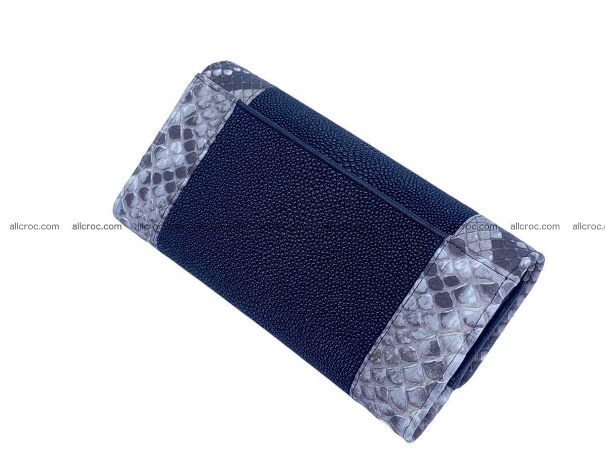 Stingray leather long wallet 2608 Foto 2