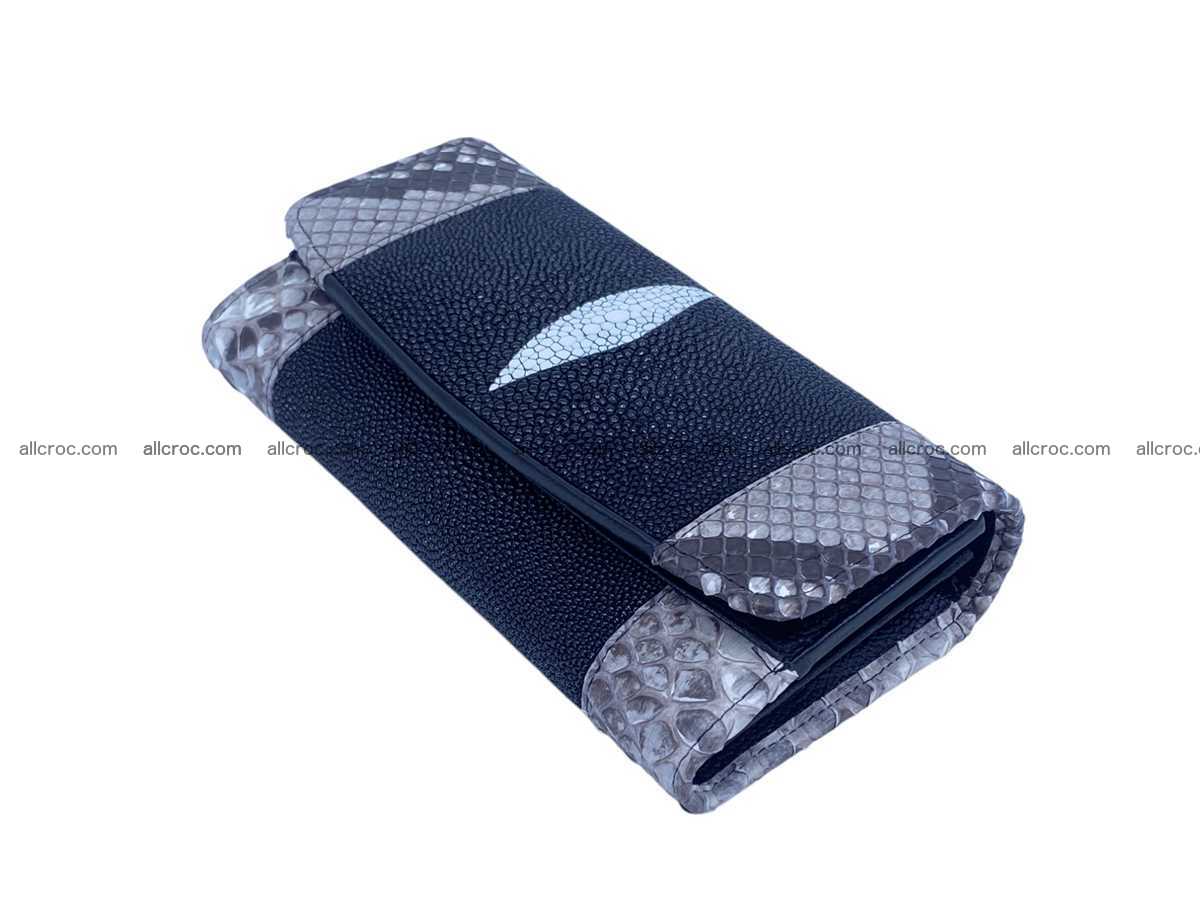 Stingray leather long wallet 2608 Foto 3