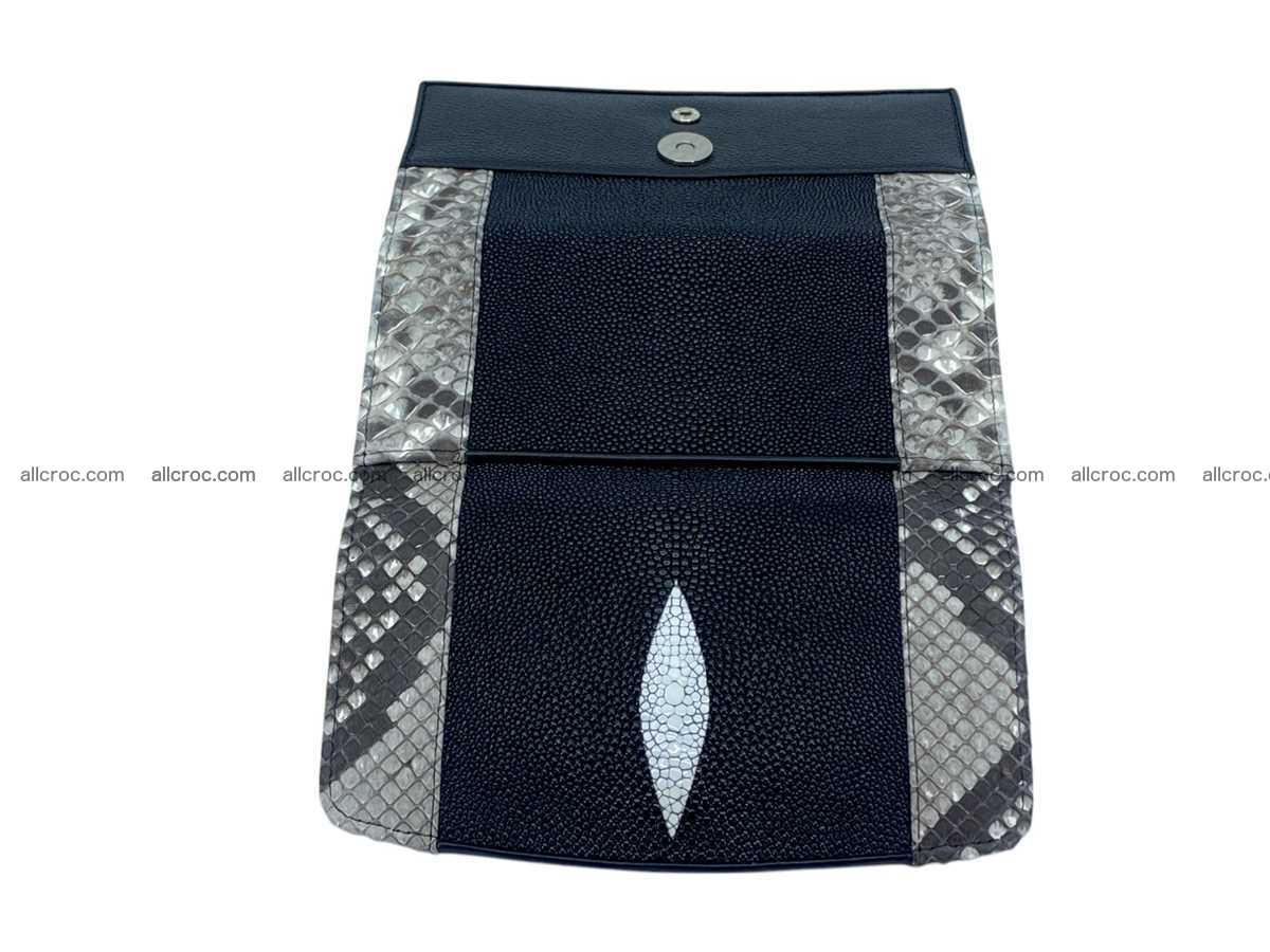 Stingray leather long wallet 2608 Foto 5