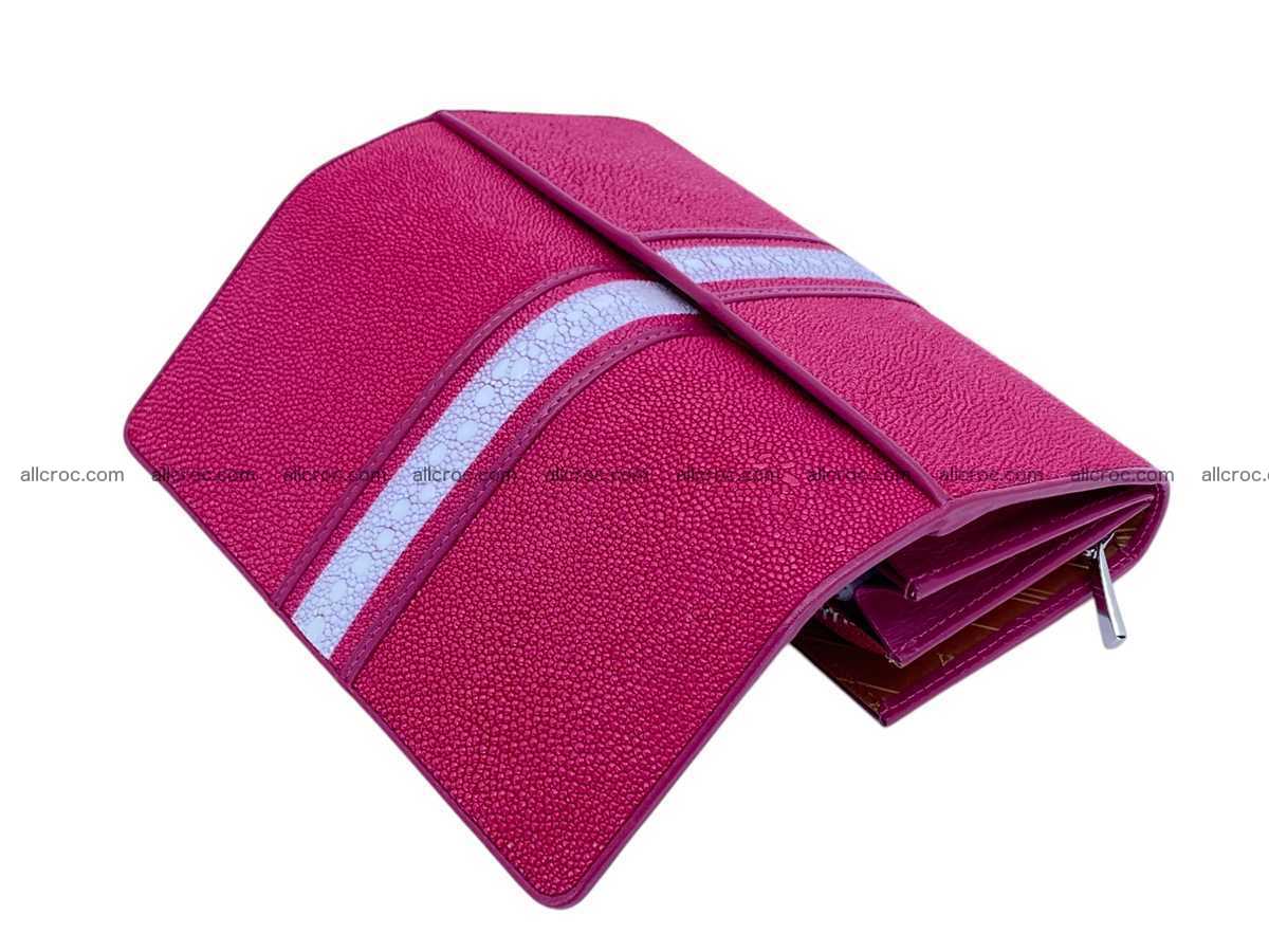 Stingray leather long wallet 2613 Foto 4
