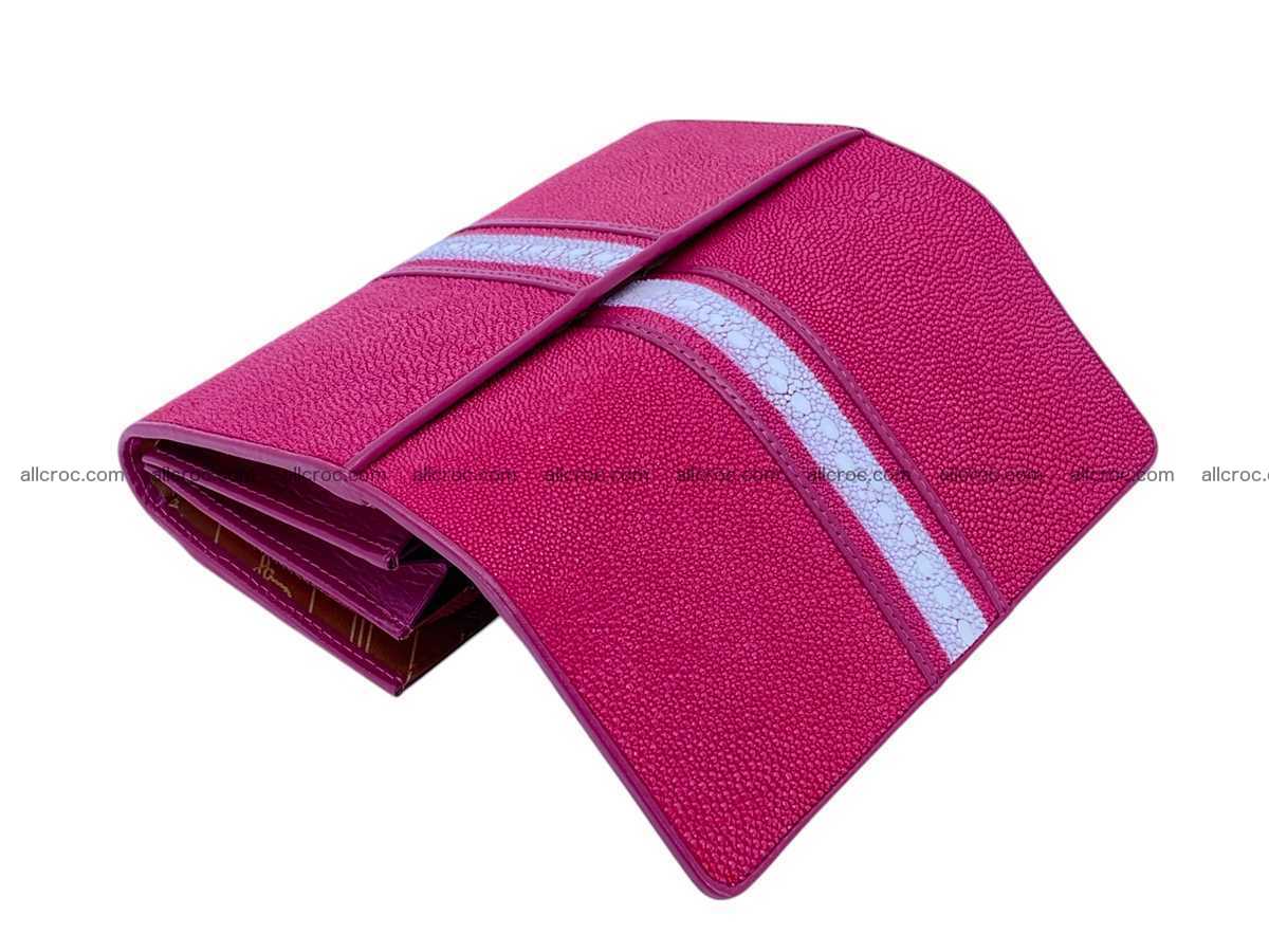 Stingray leather long wallet 2613 Foto 6