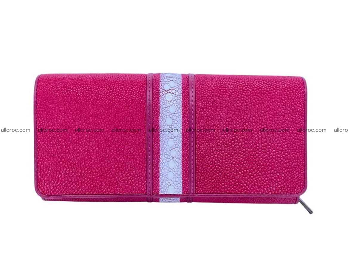 Stingray leather long wallet 2613 Foto 0
