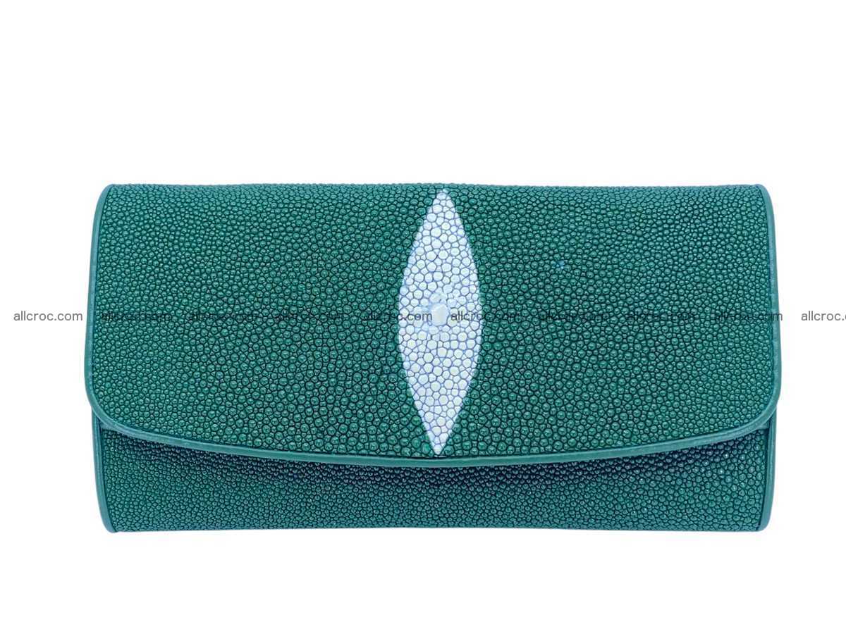 Stingray leather long wallet 2623 Foto 0