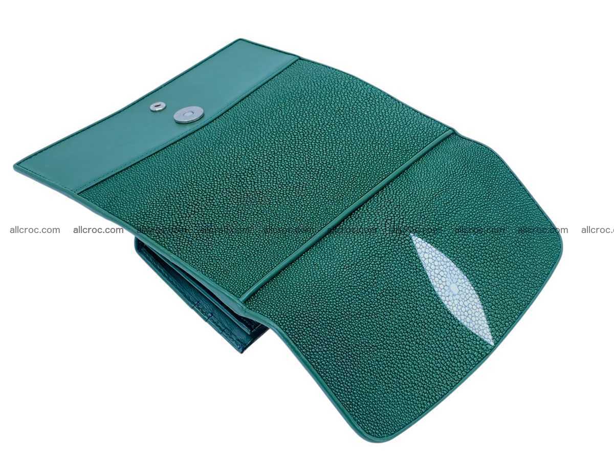 Stingray leather long wallet 2623 Foto 6
