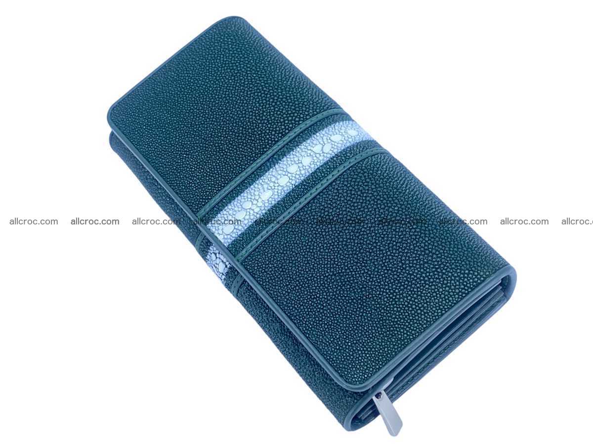 Stingray leather long wallet 2611 Foto 2