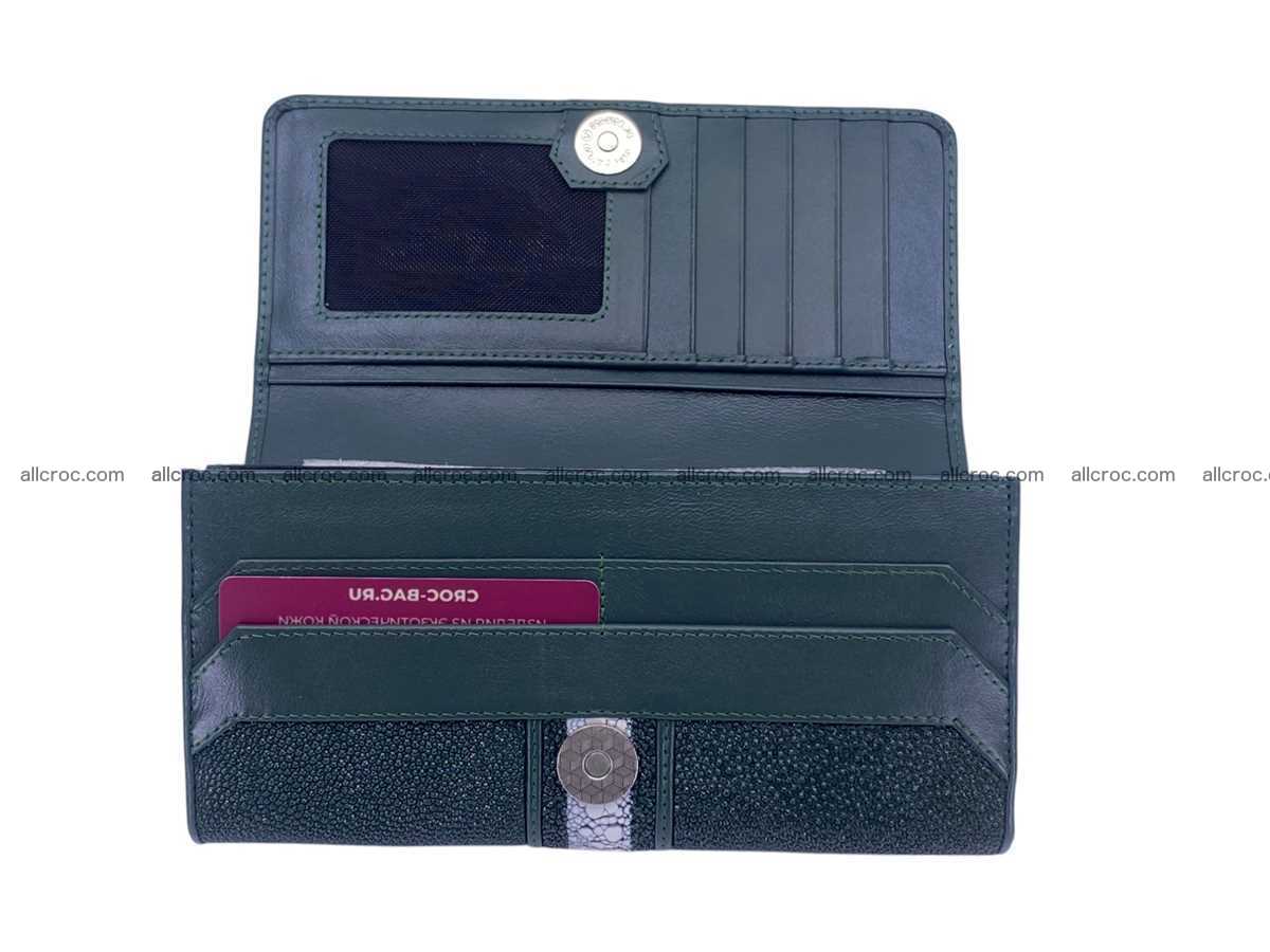 Stingray leather long wallet 2611 Foto 6