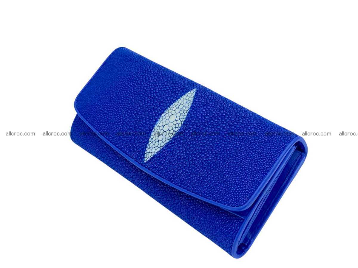Stingray leather long wallet 2621 Foto 2
