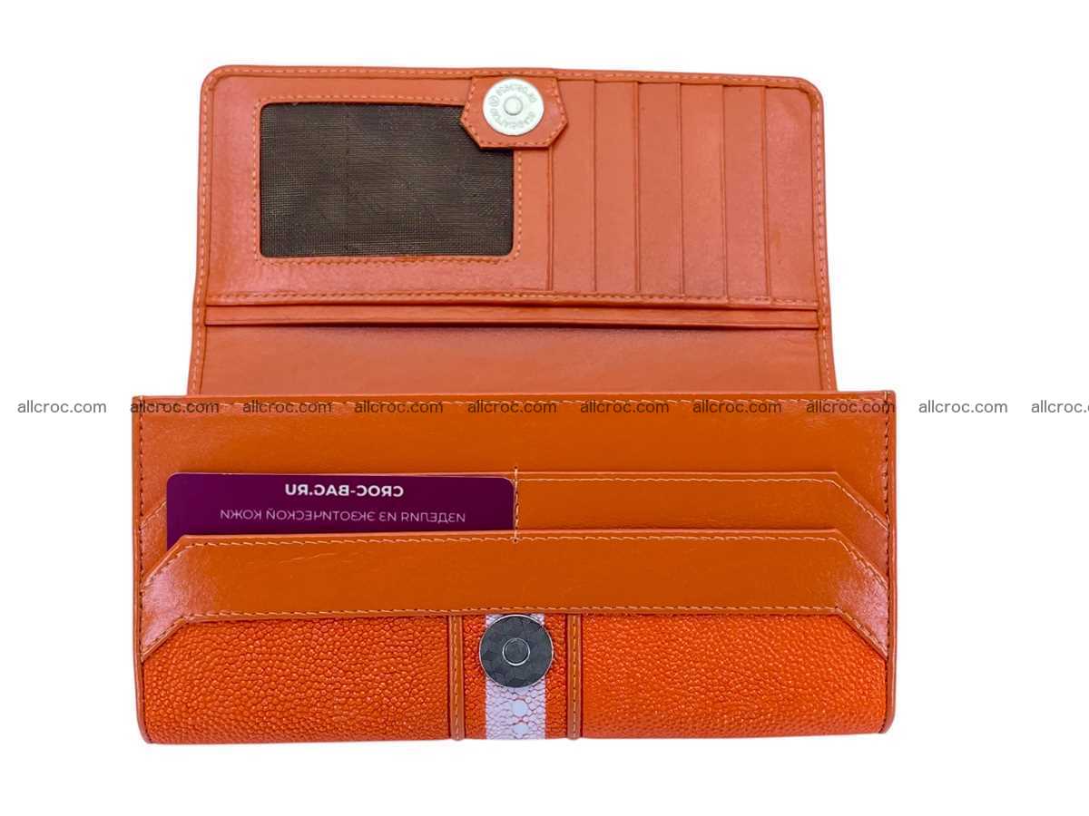 Stingray leather long wallet 2615 Foto 4