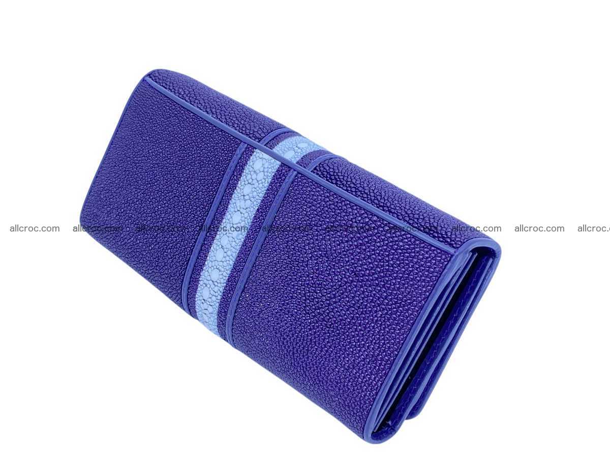 Stingray leather long wallet 2614 Foto 3
