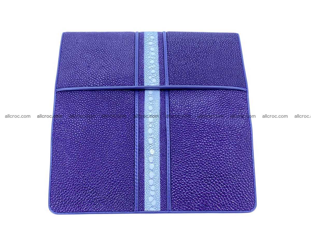Stingray leather long wallet 2614 Foto 5