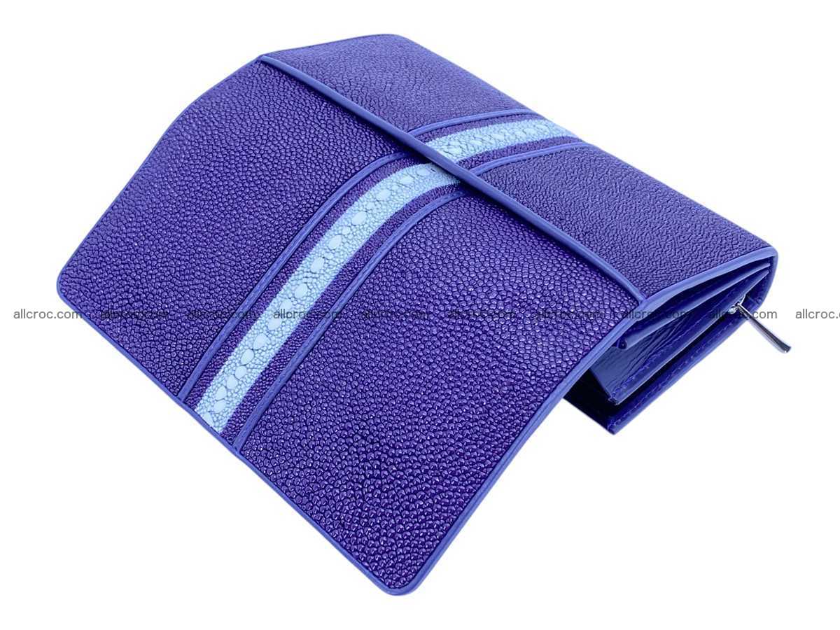 Stingray leather long wallet 2614 Foto 4