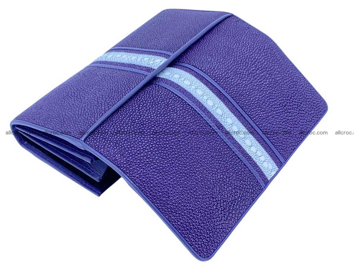 Stingray leather long wallet 2614 Foto 6