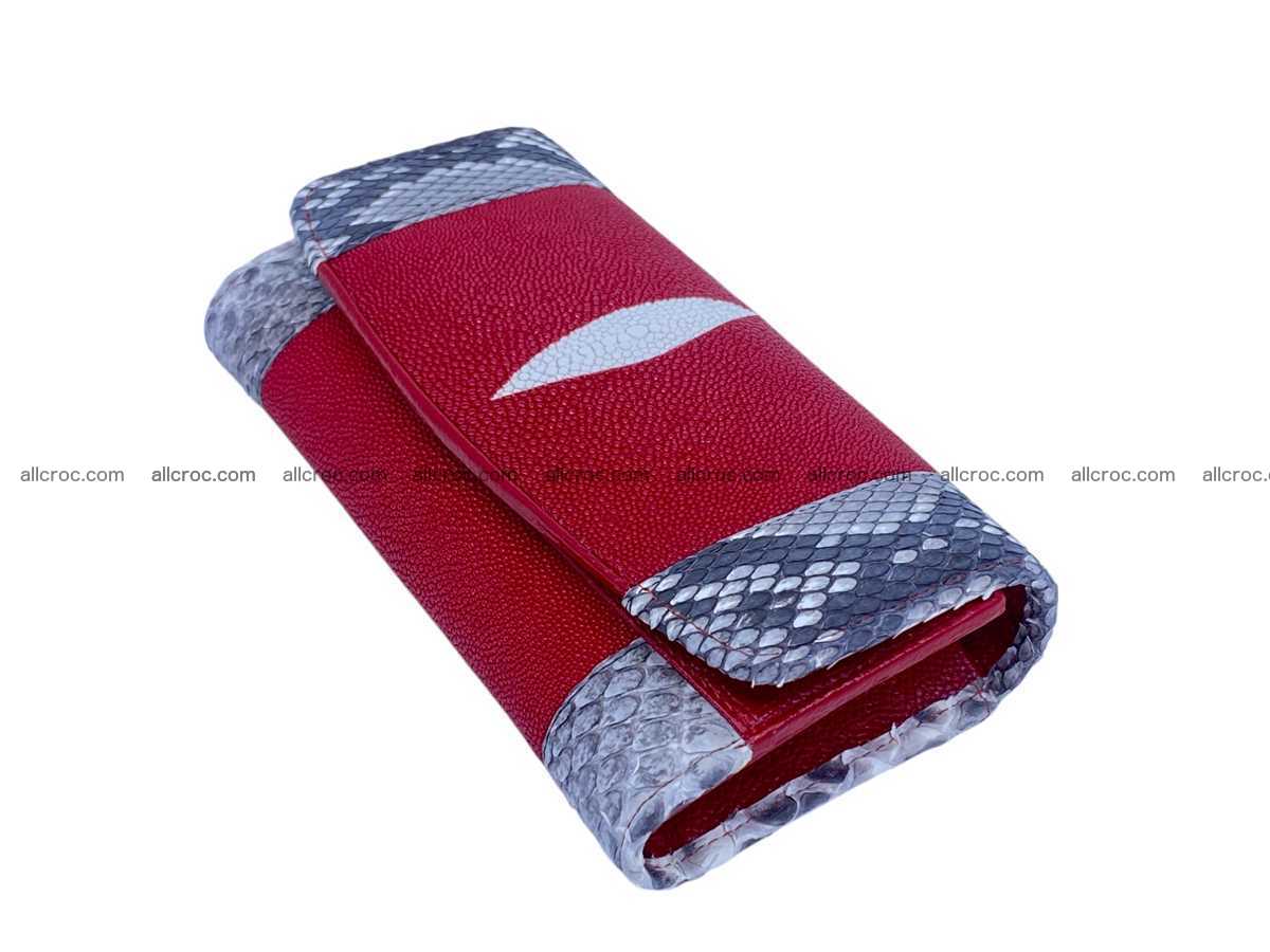 Stingray leather long wallet 2609 Foto 3