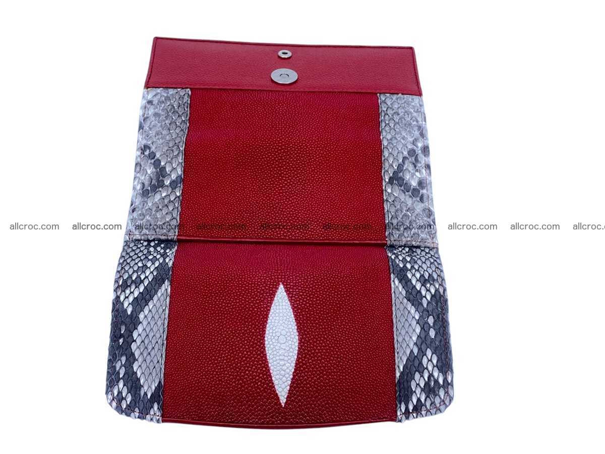 Stingray leather long wallet 2609 Foto 7