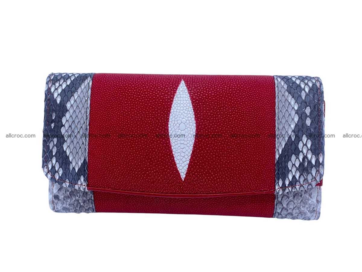 Stingray leather long wallet 2609 Foto 0