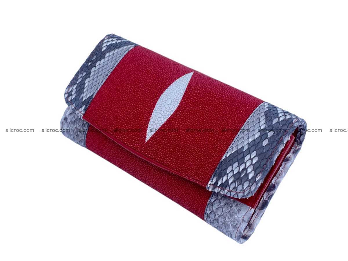 Stingray leather long wallet 2609 Foto 1