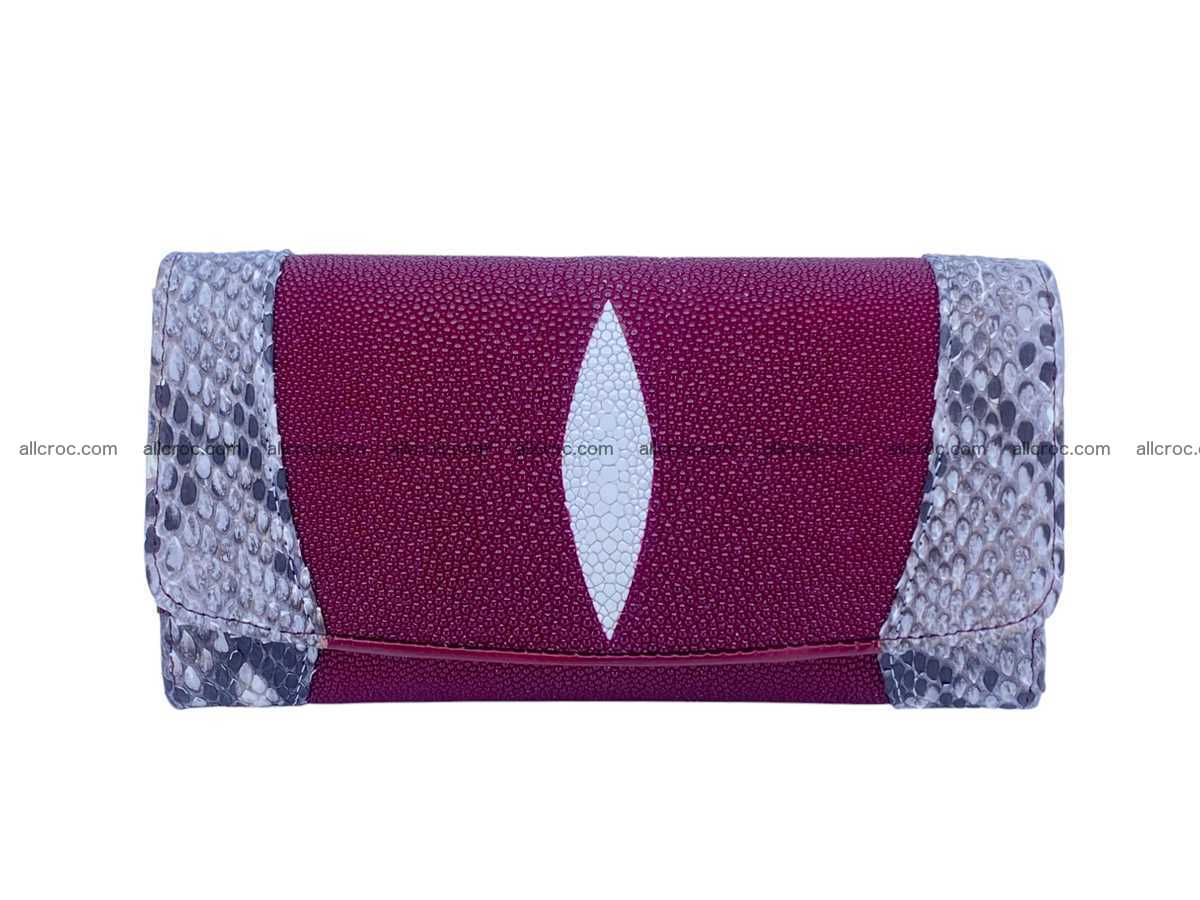 Stingray leather long wallet 2610 Foto 0
